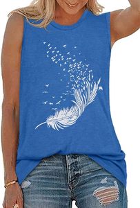 Women's Summer Tank Tops Loose Fit <b>Sleeveless</b> Blouse with Collar Breathable Cotton for Beach or Gym Wholesale - Product Image 4