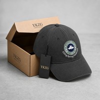 Op maat gemaakte logo borduurwerk etnische Oxford stippen 5-panel baseball cap bordeauxrood Dad Hat gebogen klep snapback luxe groothandel OEM