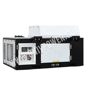 เครื่องกำเนิดไฟฟ้าหุ้มฉนวน,เครื่องกำเนิดไฟฟ้า Underslung Genset ติดตั้งอยู่บนแชสซีของรถบรรทุกเพื่อให้พลังแรงของตู้เฟอร์รีเฟอร์15kw