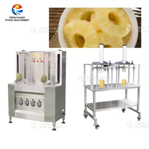 Popular Stainless Steel Manual Pineapple Slicer Peeler Machine Pineapple Cutting Skin Marching Machine