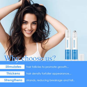 Suero para el Crecimiento del Cabello con Romero en Roll-on al por Mayor, Nutre, Repara el Cabello Dañado y Encrespado, Masaje para el Cuero Cabelludo, para Cabello Fino y Caída del Cabello, Suero para el Recrecimiento - Product Image 3