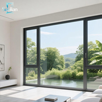 Ventana Fija de Aluminio, Aislamiento Térmico y Acústico, Directo de Fábrica, Residencial