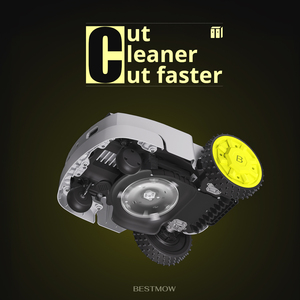<span class=keywords><strong>Tondeuse</strong></span> à gazon intelligente Bestmow <span class=keywords><strong>Titan</strong></span> 100 avec caméra intelligente et application alimentée par l'IA, cartographie et recharge entièrement automatiques - Product Image 6