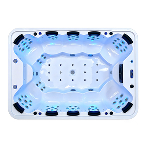<span class=keywords><strong>Prix</strong></span> d'usine Nouveau <span class=keywords><strong>Spa</strong></span> de massage électrique autoportant <span class=keywords><strong>Intex</strong></span> ABS Base LED en acrylique pour 10 personnes, bain à remous extérieur, fabriqué aux États-Unis - Product Image 6