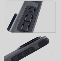 Étui pour téléphone pour iPhone 16 Pro Max 15 14 13 PU Leather Safety Airbag Magnetic Anti-drop Cases
