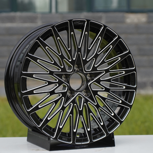 ล้อแม็กซ์อลูมิเนียมอัลลอยด์ขนาด 16-18 นิ้ว 4 รู 4x100 สำหรับรถยนต์นั่งส่วนบุคคล ยี่ห้อ <span class=keywords><strong>TE37</strong></span> FX รุ่น <span class=keywords><strong>SUV</strong></span> ออฟโรด <span class=keywords><strong>สี</strong></span>ดำ ดีไซน์หลายก้าน - Product Image 5