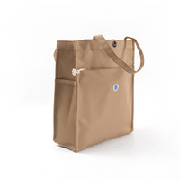 Sac fourre-tout personnalisé en toile grande capacité pour homme, décontracté, minimaliste, unisexe, pour affaires, sac à bandoulière pour documents, avec une seule sangle d'épaule