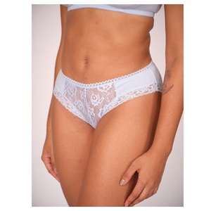 Braguitas de Bikini de Cintura Baja para Mujer, Ropa Interior sin Costuras Transpirable de Algodón Elástico Suave, Ajuste Cómodo, Bragas Sexys con Ribete de Encaje - Product Image 3