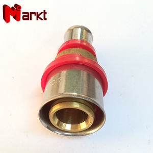 Rouge tuyau et <span class=keywords><strong>raccords</strong></span> pex al pex <span class=keywords><strong>multicouche</strong></span> tuyau E <span class=keywords><strong>raccords</strong></span> de Presse En Laiton - Product Image 3