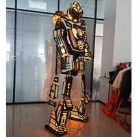 Costumes de robot LED sur mesure de haute qualité pour spectacle de cosplay, costumes avec écran d'affichage, combinaisons robotiques de cosplay