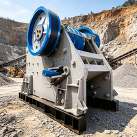 Concasseur à mâchoires à cavité profonde pour le recyclage du béton - Machine minière avec conception résistante à l'usure et à faible bruit
