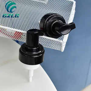 Hand Foam Pump PCR Dispenser Hand Pump Gzlg Manufacturer Wholesale Polyurethane Black 40 410 Plastic Hand Sanitizer Liquid Soap Foam Pump