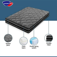 Moderne Fabrik Großhandel Komprimierte Matratze Online-Bestellung King Single Extra Large Double Gel Memory Foam Federkernmatratze