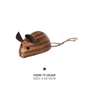 Vente en gros de petits jouets pour chat jouet pour chat 3 couleurs vives et réalistes forme de souris jouets à mâcher pour animaux de compagnie - Product Image 4