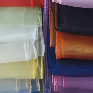 Suministros para eventos Organza Funda para silla Bandas Fajas para silla para decoración de fiesta de banquete de boda