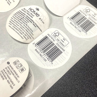 Impression d'étiquettes écologiques multicouches personnalisées, usine d'impression d'étiquettes personnalisées, bougie en céramique parfumée biodégradable, livret pliable avec autocollant