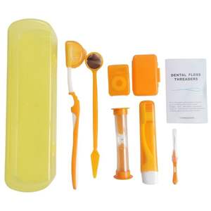 8 in 1 diş ağız bakımı temizlik hemşirelik seyahat ortodonti fırçalama kitleri - Product Image 5