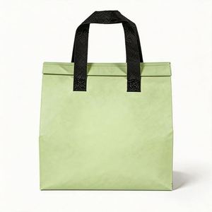 Sac isotherme personnalisé avec logo imprimé, sac de transport non tissé pour restaurant, barbecue, nourriture chaude, café, lait, thé, avec un design élégant - Product Image 3