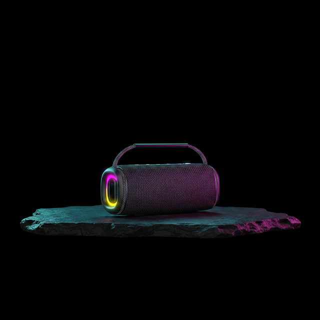 Direct Sales Customize Party Boombox Speaker With Microphone Sound Audio Portable Speakers BT Wireless for Happy
