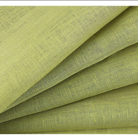 Canapé uni en lin 100% tissé, doux, respirant, imprimé, extensible, antibactérien, confortable et personnalisé, fournisseur vérifié Alibaba