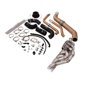 JSKR pour BMW F Chassis <span class=keywords><strong>240i</strong></span> 340i B58 Gen1 Kit de mise à niveau complet de collecteur turbo T4 haute performance en acier inoxydable SS304, conception turbo simple - Product Image 1