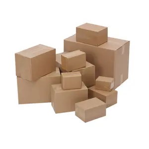 非常强大的和厚5层棕色瓦楞纸箱/包装运输折叠盒输送