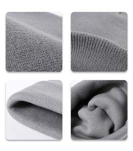 Gorros de Punto Cálidos de Invierno Unisex con Puño de Felpa y Bordado de Logotipo Personalizado en 60 Colores, con Patrón Argyle para Uso Comercial y en la Playa - Product Image 4