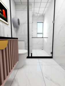 Azulejos <span class=keywords><strong>de</strong></span> porcelana con acabado brillante <span class=keywords><strong>de</strong></span> diseño <span class=keywords><strong>de</strong></span> <span class=keywords><strong>terrazo</strong></span>, azulejos <span class=keywords><strong>de</strong></span> <span class=keywords><strong>suelo</strong></span> esmaltados pulidos grises clásicos <span class=keywords><strong>de</strong></span> gran tamaño, azulejos <span class=keywords><strong>de</strong></span> pared duraderos <span class=keywords><strong>de</strong></span> 750*1500mm - Product Image 5