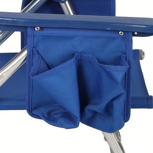 Outdoor Portable Aluminum Lightweight Beach Picnic <b>Camping</b> Foldable <b>Chair</b> with Cup Holder Cooler Bag - Product Image 4