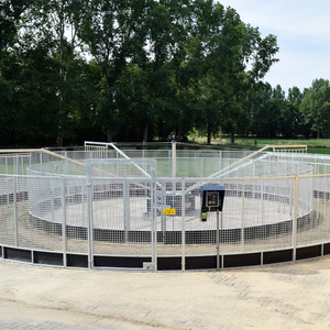 인기있는 호스 워커 가변 속도 제어 핫딥 아연 도금 강철 팔 말 훈련 장비 - Product Image 1