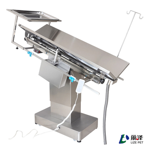 Lize Pet โต๊ะยกไฟฟ้าสัตวแพทย์สำหรับสุนัขพร้อมฝาครอบป้องกันไฟฟ้าสำหรับการวินิจฉัย - Product Image 1