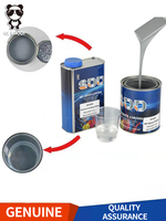 Vente en gros d'apprêt époxy 2K anti-corrosion pour structures métalliques en acier, séchage rapide, facile à polir, peinture époxy automobile