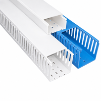 Goulotte de câblage électrique en PVC, gaine de câblage isolée pour armoire de commande