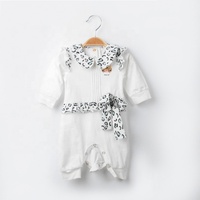 Combinaison en coton biologique pour bébé, motif léopard, ensemble cadeau Boutique, vêtements pour tout-petits, tenues