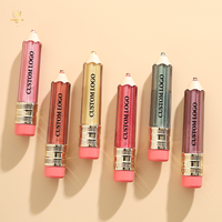 Échantillon gratuit brillant à lèvres végétalien personnalisé à haute teneur en pigments usine de maquillage liquide brillant pour les lèvres mat et durable hydratant repulpant
