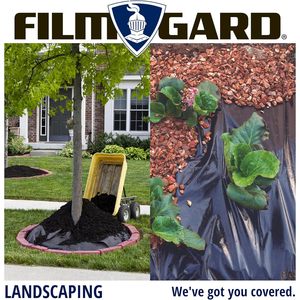 Lámina de Plástico Film-Gard de 10 pies x 25 pies, 3 mil, Negra, Multiusos, Impermeable, para Jardinería - Product Image 4
