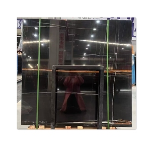 Vendita calda <span class=keywords><strong>Aziz</strong></span> lastra di marmo nero Premium pietra artificiale prezzo di fabbrica - Product Image 2