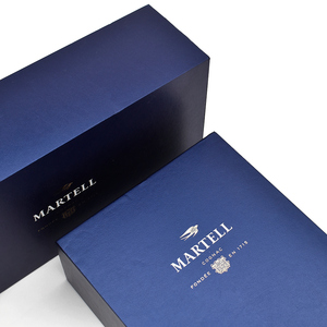 Linh Hoạt Nhà sản xuất tùy chỉnh giấy ưa thích cứng nhắc tông sang trọng trượt ngăn kéo Brandy bao bì Whisky rượu sâm banh Hộp quà tặng - Product Image 3