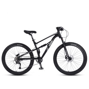 HEZZO自行车27.5 ”铝合金减震9速山地车油刹软尾山 - Product Image 4