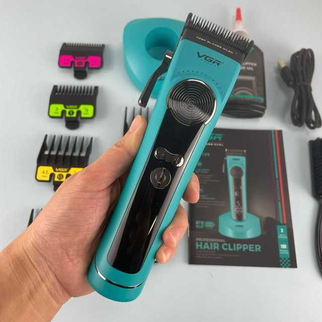 Vgr V-199 Salon Barber  Rechargeable Professional Hair Clipper for Men