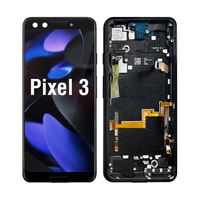 Écran mobile pour Google Pixel 3, assemblage d'écran LCD, remplacement du numériseur, écran tactile en verre LCD, panneau AMOLED