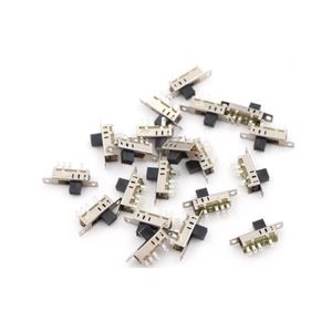 Interruptor de palanca vertical de ocho patas SS-23E04 G3 (3*3 asas) de salida de fábrica, 3 velocidades de altura de onda con 3 patas fijas - Product Image 1