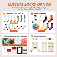Chaussettes en coton personnalisées en gros, design personnalisé, douces et confortables, pour hommes et femmes, sport, OEM