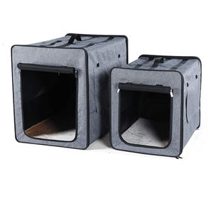 A Factory Only Produce Premium Products - Sturdy stainless steel Wire Frame , Collapsible for Travel Soft Pet Crate