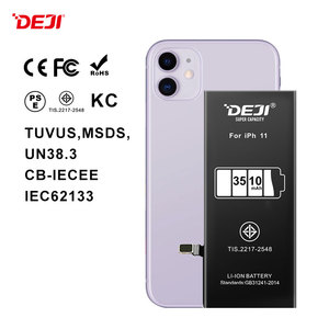<span class=keywords><strong>Batterie</strong></span> <span class=keywords><strong>haute</strong></span> <span class=keywords><strong>capacité</strong></span> DEJI pour <span class=keywords><strong>iphone</strong></span> <span class=keywords><strong>4S</strong></span> X XR SE2 11 11Pro 11Promax 12 12Pro batteries de remplacement - Product Image 5