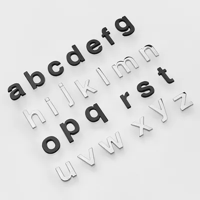 사용자 정의 실내 야외 거울 광택 골드 컬러 스테인레스 스틸 편지 3D 금속 알파벳 문자 매장 용