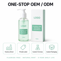 Dentifrice au bicarbonate de soude anti-caries et blanchissant, jetable, pour usage domestique, adulte, OEM/ODM, logo personnalisé, saveur menthe, directement de l'usine, faible MOQ