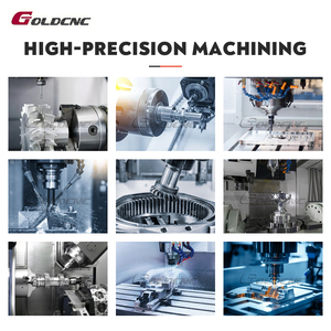 GOLDCNC VMC850/855 Nuevo 5 Axis ISO CE TUV Certificado Vertical CNC Mill Machine 8000 RPM 24-Tool Magazine BT40 Spindle Taper GSK - Product Image 5