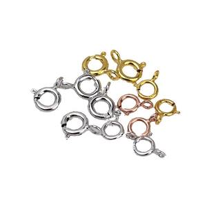 ตัวล็อคสร้อยข้อมือและสร้อยคอเงินแท้ S925 10 ชิ้น แบบสปริงเปิด-ปิด อุปกรณ์ DIY 1552 อะไหล่และส่วนประกอบเครื่องประดับ - Product Image 5