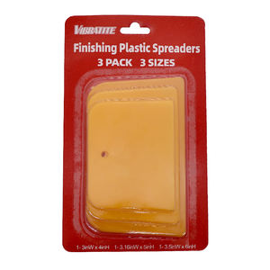 3 pezzi per la pulizia dei vetri per auto in PP raschietto per finitura spargitori di plastica per l'applicazione di stucchi - Product Image 1